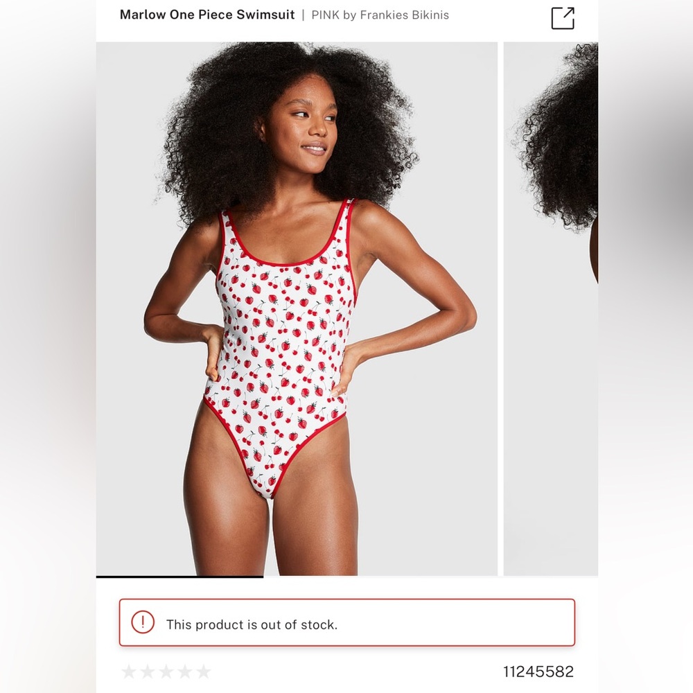 Marlow One Piece Swimsuit | PINK by Frankies Bikinis. NWT. Sold Out. Limited ed